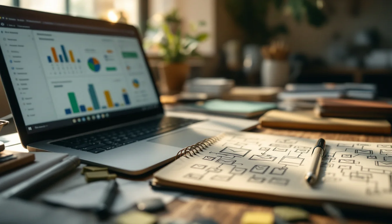 Email Marketing Automation Agency — A team of UK marketers collaborating at a meeting table, discussing email workfl Email Marketing Automation Agency — A team of UK marketers collaborating at a meeting table, discussing email workfl