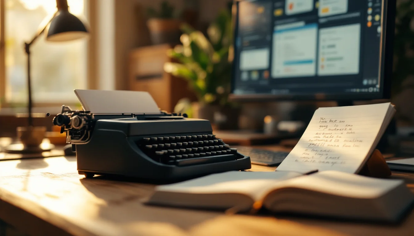 Email Workflow Automation — A small business team in a UK office happily collaborating, with a dashboard of Email Workflow Automation — A small business team in a UK office happily collaborating, with a dashboard of